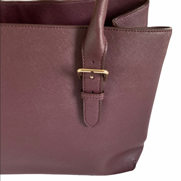 Kate Spade Airel Mulled Wine Tote Shoulder Bag NEW - Picture 8 of 10